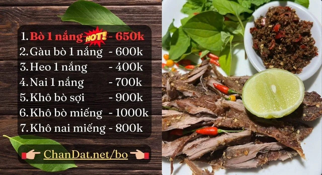 Bò 1 Nắng