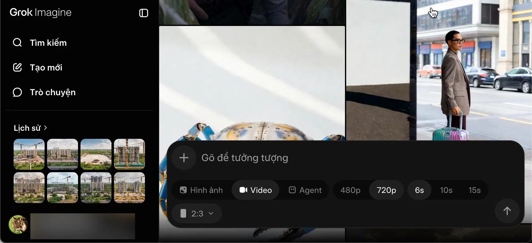 Super Grok AI Generate Image Video